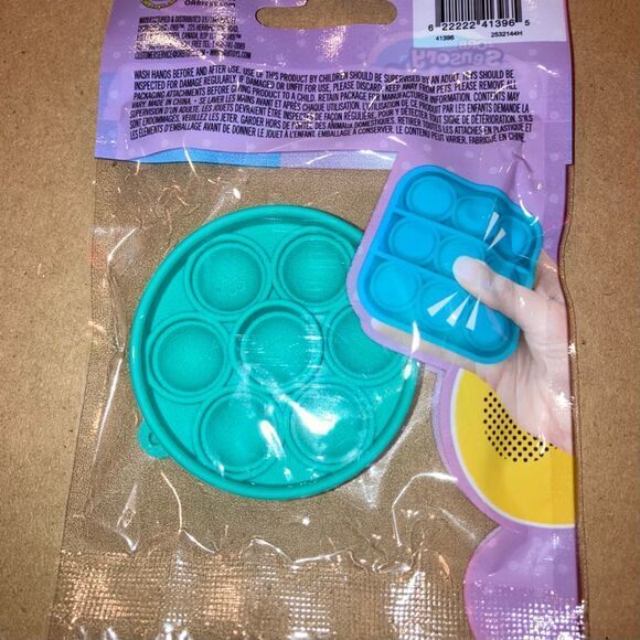 ☀️3/$12☀️ Green Round Mini Pop It Fidget Stress Relief Toy - Picture 2 of 5